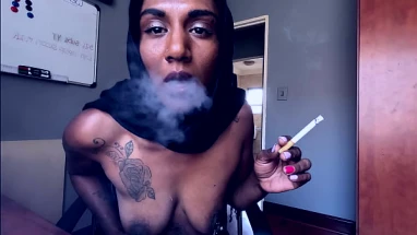 the blowjob smoking miya