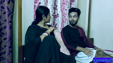 18-year-old boy was punished and fucked by his wicked stepmother