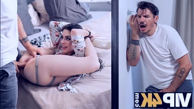 Mature man fucks his girlfriend's teen daughter Lilly Ford