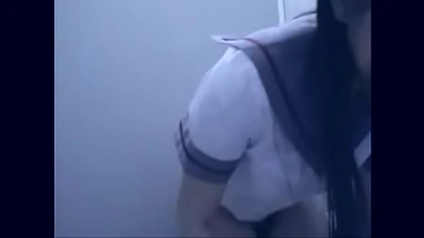 hot east indian girl in toilet