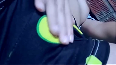 18-year-old girl takes off her clothes on video call