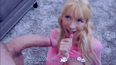 povd petite blonde kenzie reeves big dick fuck and facial