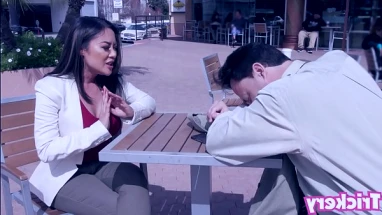 Trickery - Kaylani Lei tricked into anal sex with a stranger