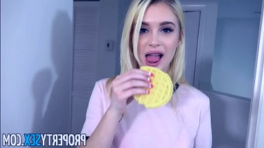 naughty petite teen made her roommate cum on her face