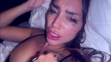 Korean girls face in spit face covered fucking
