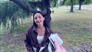 Picked Up Random Girl – Outdoor Blowjob & Public Fuck