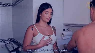 Seduction to fuck my stepfather my tight teen pussy