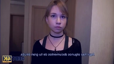 Tender young girl prefers romance and a strong dick