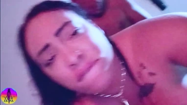 Stepson and husband having sex with his naughty stepmother