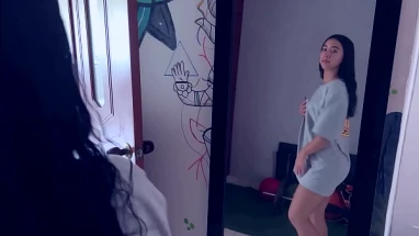 19-year-old starlet Elin Holm shows her little ass and takes cock