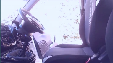 Your takes you to you want to spy on her while driving masturbate for her!