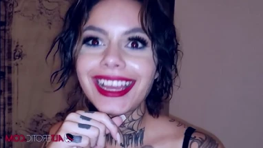Genevieve Sinn fucked after getting a face tattoo