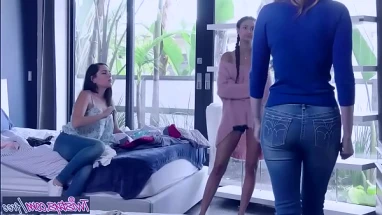 Mom Knows Best - (Eliza Ibarra , Lauren Phillips) - Dont Sweat The Sweater - Twistys