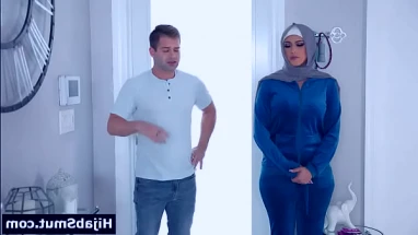 Virgin Muslim Sister In Hijab fucks Brother Maya Farrell