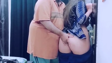 2 Blonde MILF Wives Fuck their Neighbors and Squirt Outside