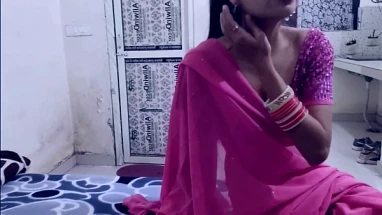 First time Desi jija fucks saara's ass and pussy