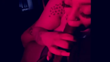 Maya Making Love To The Dick With Her Wet Mouth & Deep Throat